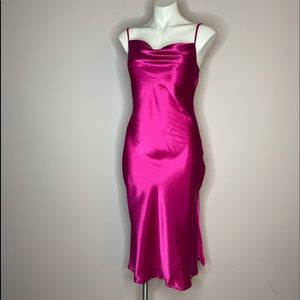 Bebe Dresses Restocked Bebe Satin Slip Dress Poshmark